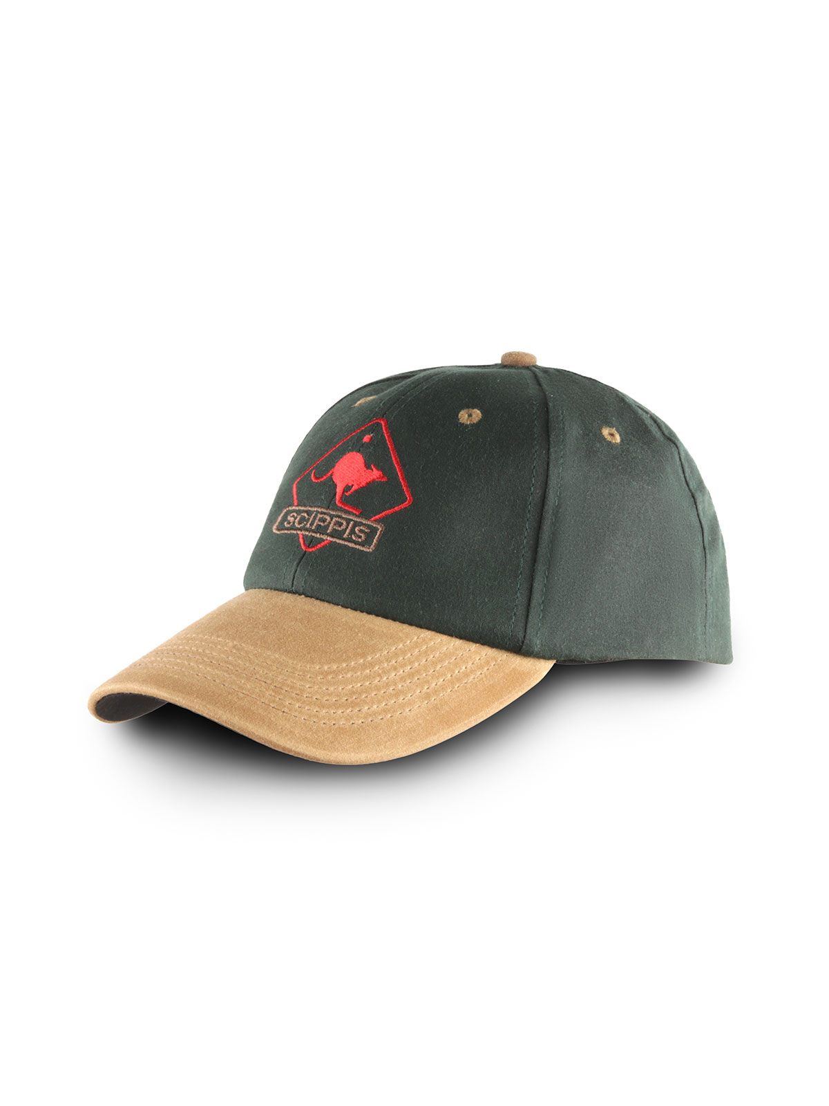 Scippy Oilskin Cap  grün Scippy Oilskin Cap  grün