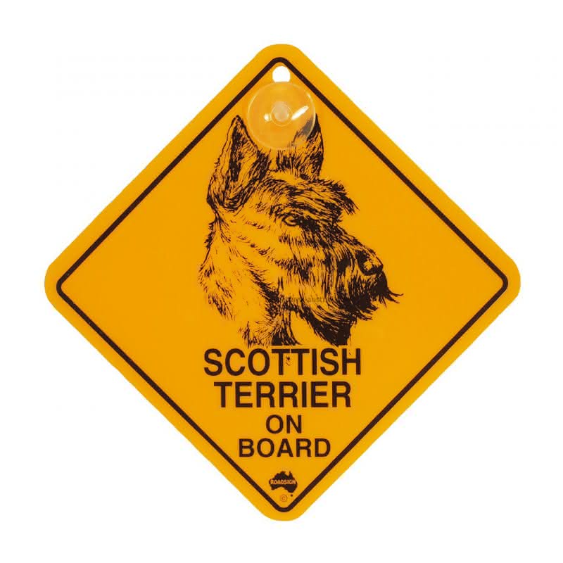 Roadsign "Hunde-Swinger - Scottish Terrier"
